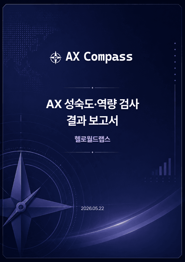 AX Compass 결과 리포트 예시 1